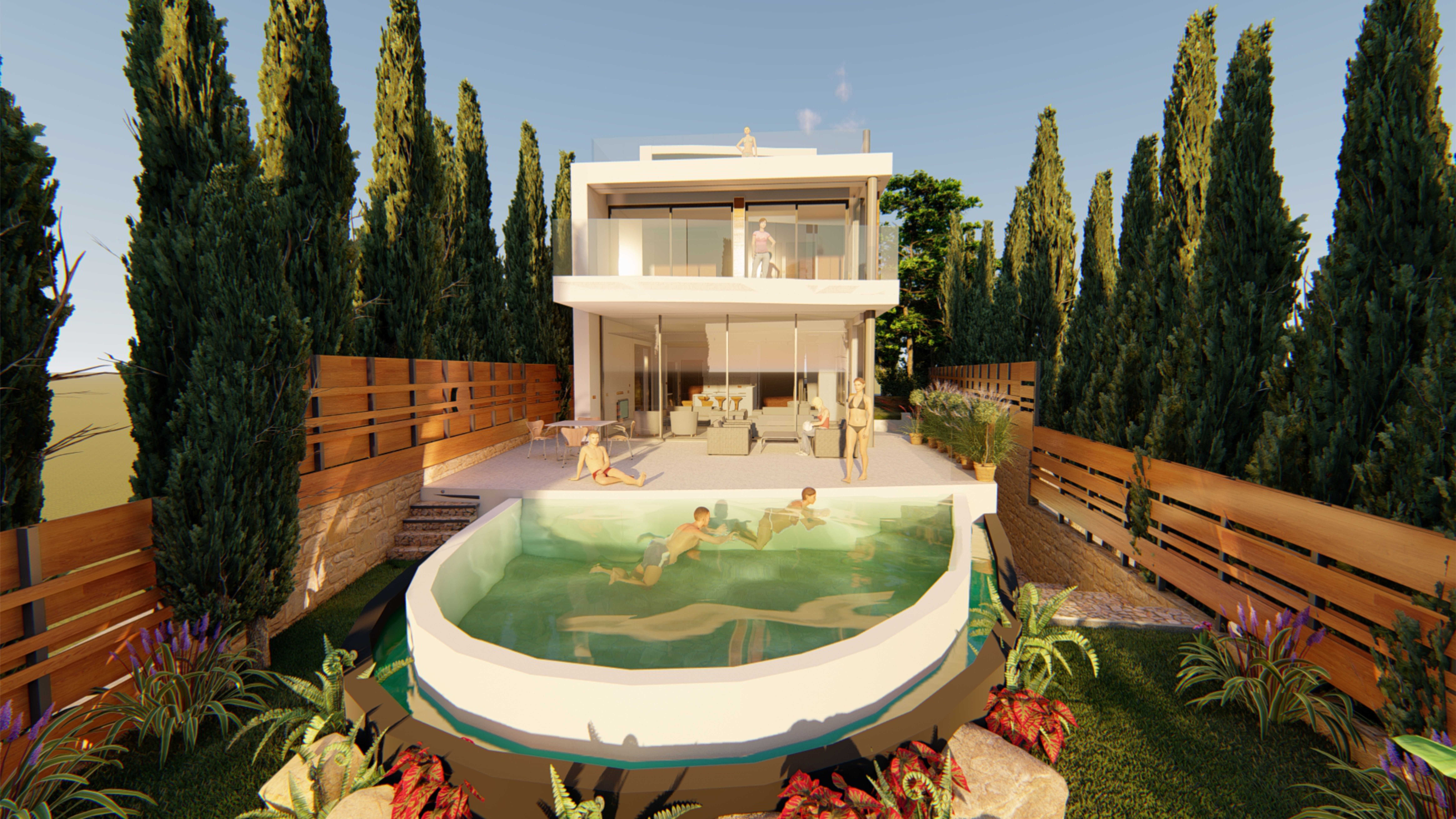 Image of Villa - 4 Bedrooms - 4 Bathrooms for Sale in Paphos-Cyprus, Image 3