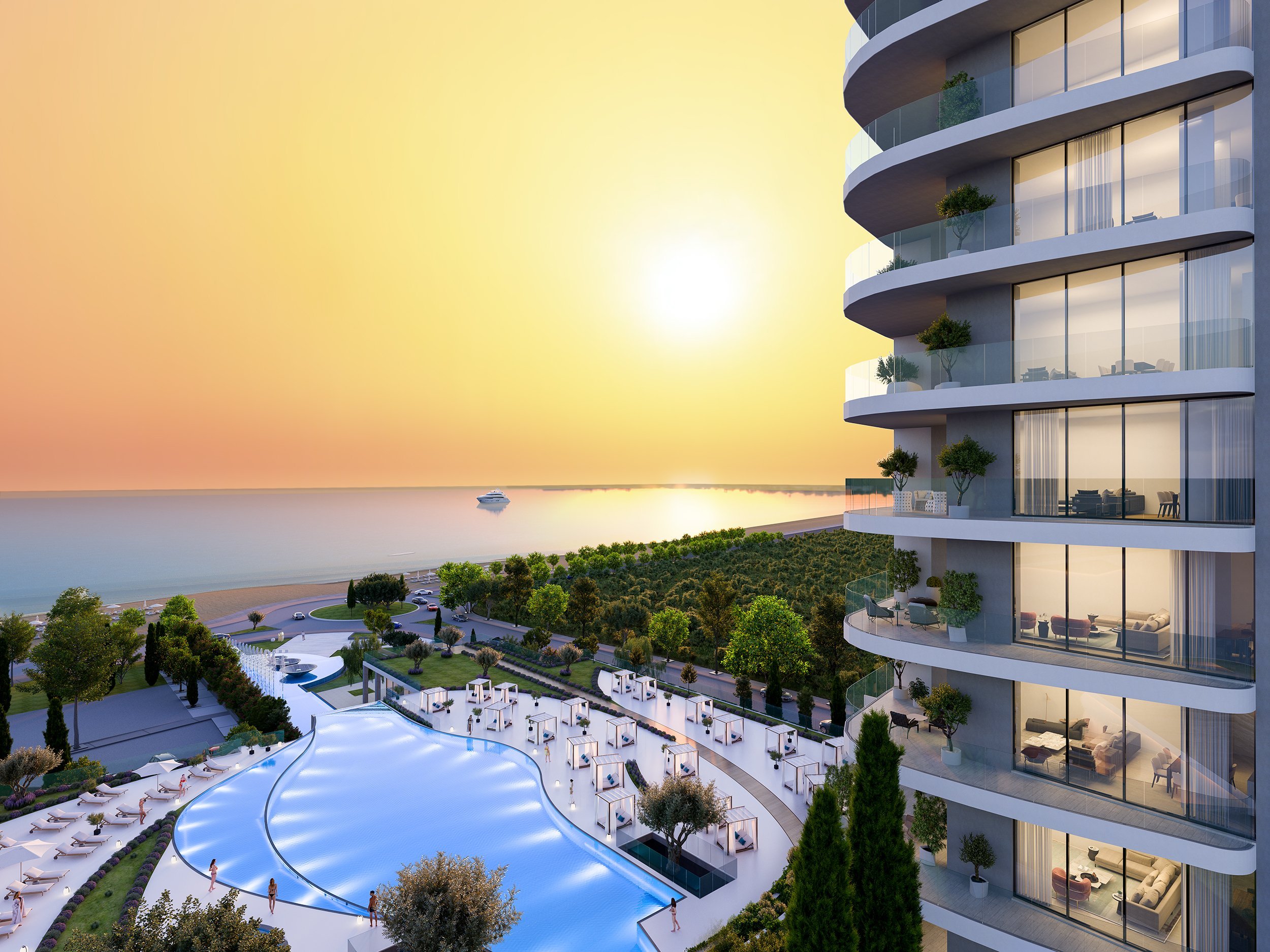 Image of Apartment - 3 Bedrooms - 3 Bathrooms for Sale in Limassol-Cyprus, Image 2