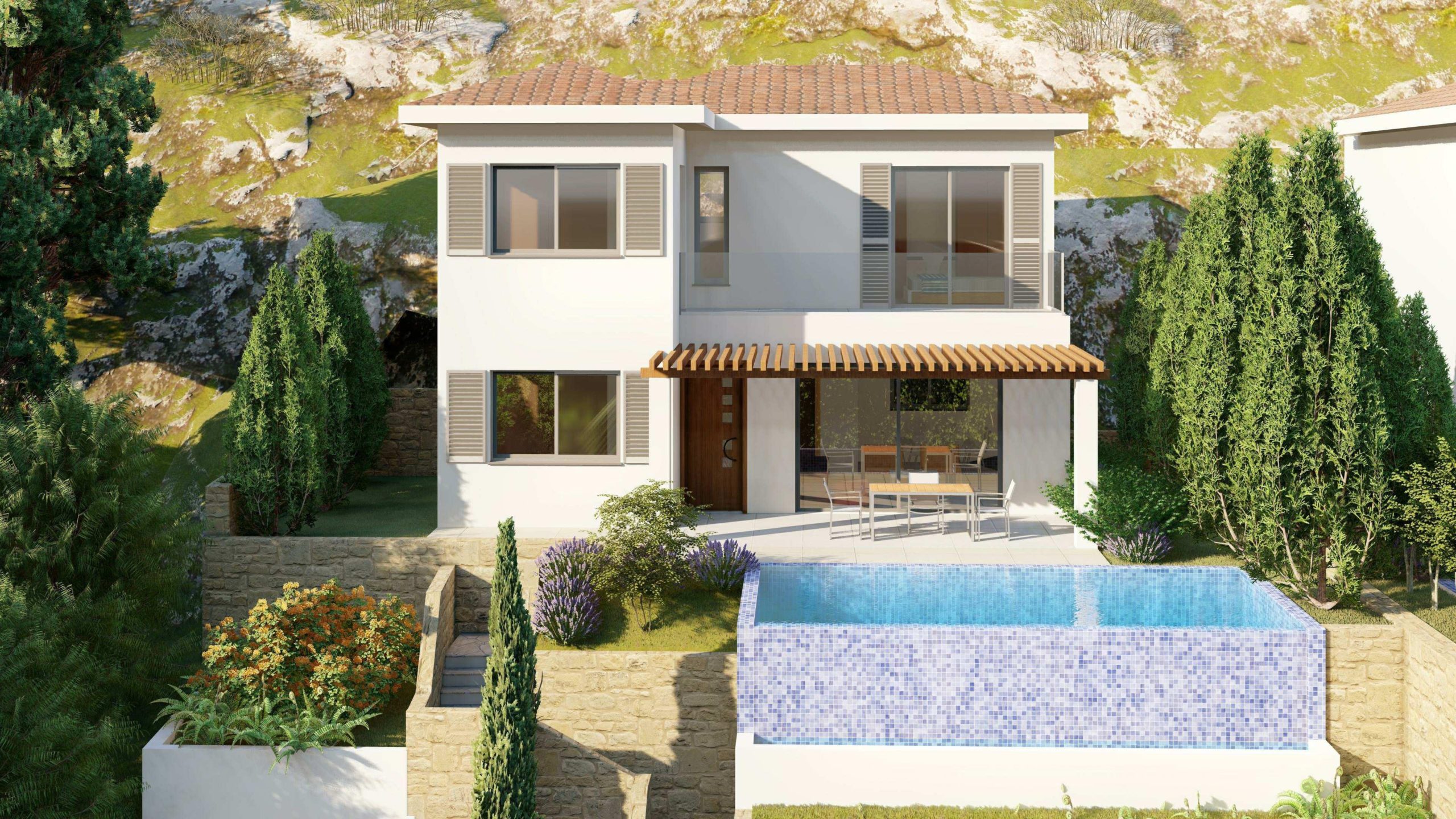 Image of Villa - 3 Bedrooms - 3 Bathrooms for Sale in Paphos-Cyprus, Image 6