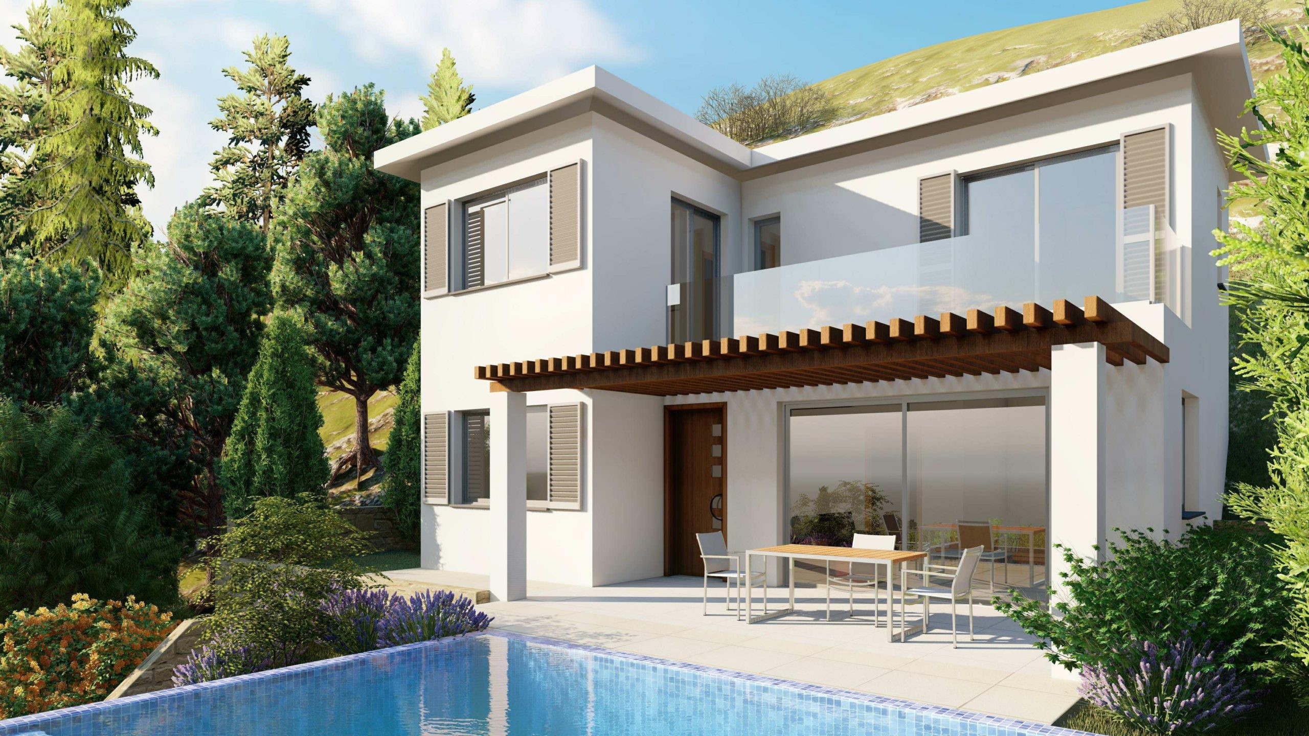 Image of Villa - 3 Bedrooms - 3 Bathrooms for Sale in Paphos-Cyprus, Image 8